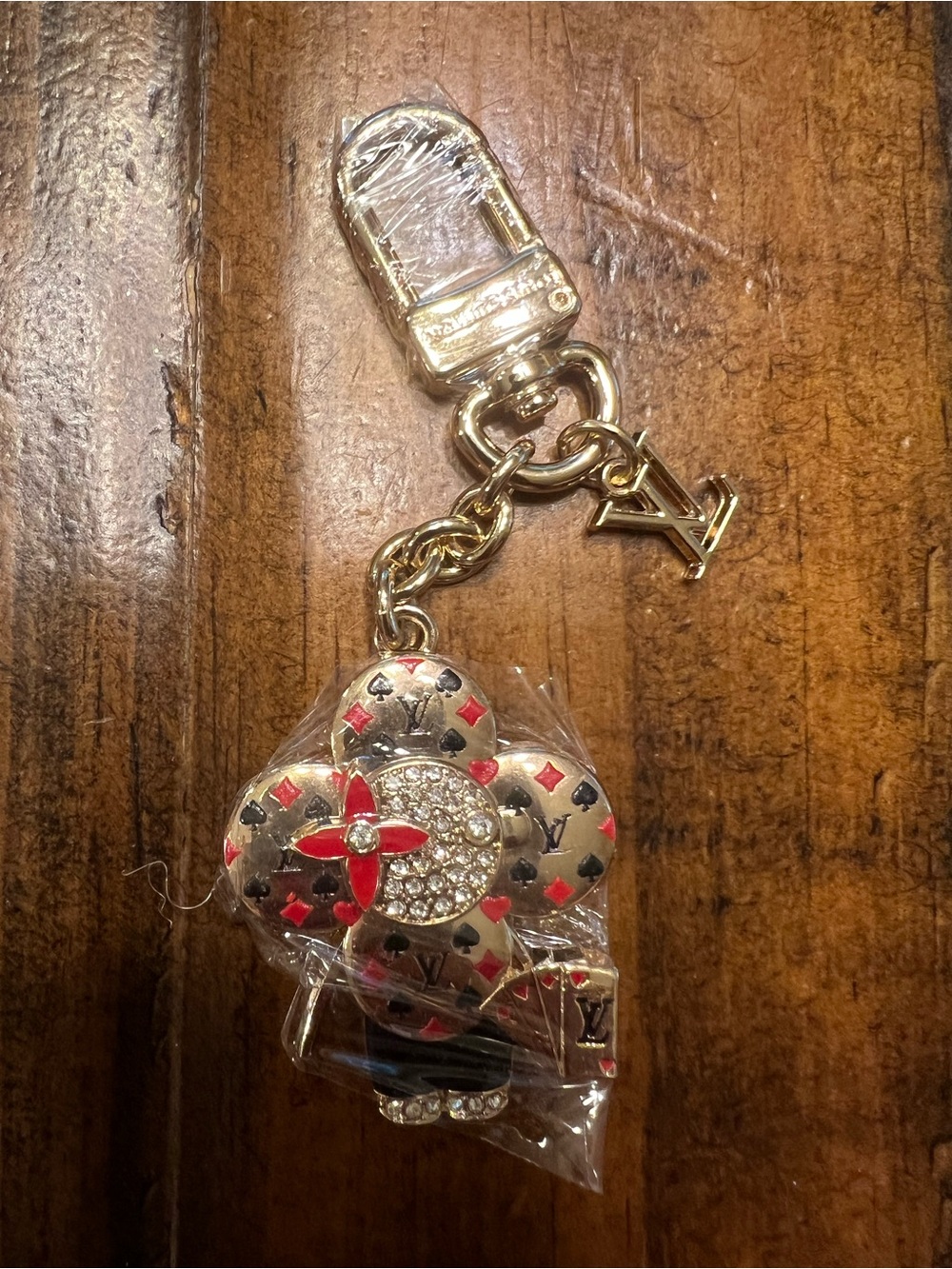 Louis Vuitton Vivienne Bag Charm Featuring Card Game Designs (Dust Bag and Box) - Picture 2 of 7
